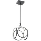 lampa vilagitas fuggesztett keretes matt fekete modern kor csillogas integralt led .jpg